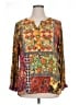 John Mark Orange Long Sleeve Blouse Size XL - photo 1