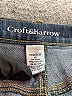 Croft & Barrow Solid Blue Denim Shorts Size 12 - photo 3