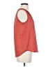 Banana Republic 100% Polyester Orange Sleeveless Blouse Size XS - photo 4
