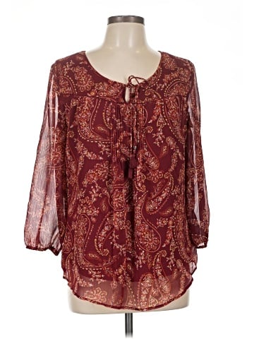 St. John's Bay 3/4 Sleeve Blouse (view 1)