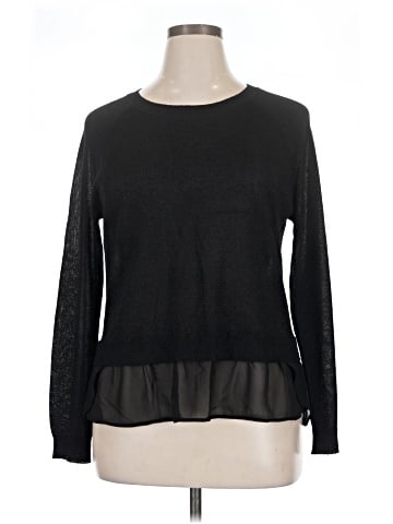 a.n.a. A New Approach Long Sleeve Top (view 1)