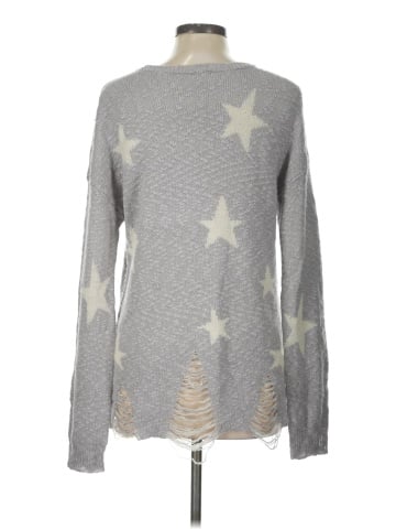 Hem & Thread Pullover Sweater (view 2)
