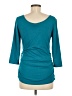 Old Navy Teal 3/4 Sleeve T-Shirt Size Med Maternity - photo 2