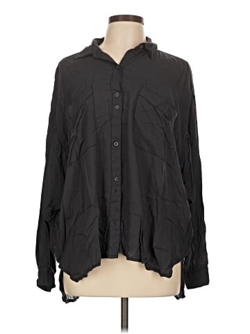 Urban Outfitters Long Sleeve Button-Down Shirt (view 1)