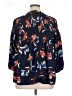 a.n.a. A New Approach 100% Polyester Blue 3/4 Sleeve Blouse Size XL - photo 2