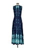 Reborn Paisley Blue Casual Dress Size S - photo 2