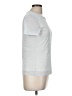 Bar III Silver Short Sleeve Top Size M - photo 4