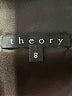 Theory Stripes Black Wool Skirt Size 8 - photo 4