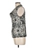 Jones Studio Silver Sleeveless Blouse Size L - photo 5