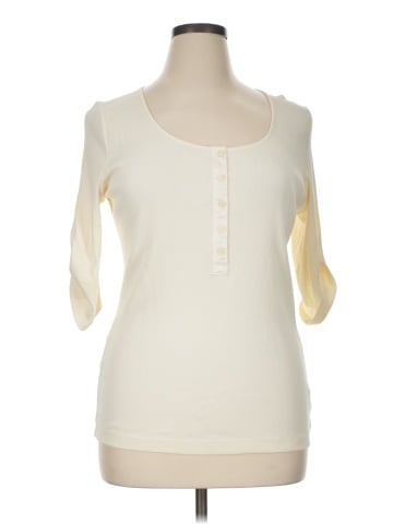 Lauren by Ralph Lauren 3/4 Sleeve T-Shirt (view 1)