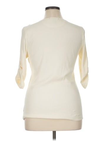 Lauren by Ralph Lauren 3/4 Sleeve T-Shirt (view 2)