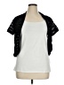 Rouge 100% Polyester Black Cardigan Size 1X - photo 1