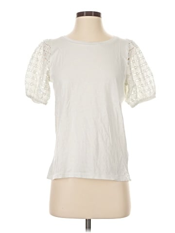 J.Crew Factory Store Short Sleeve Top (view 1)