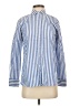J.Crew 100% Cotton Stripes Blue Long Sleeve Button-Down Shirt Size 0 - photo 1