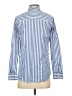 J.Crew 100% Cotton Stripes Blue Long Sleeve Button-Down Shirt Size 0 - photo 2