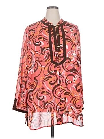 Maggie Barnes Long Sleeve Blouse (view 1)
