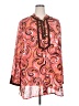 Maggie Barnes 100% Polyester Orange Long Sleeve Blouse Size 2X - photo 1