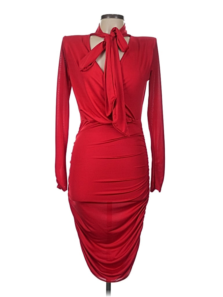 River Island Cocktail Dress In Red