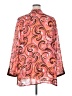 Maggie Barnes 100% Polyester Orange Long Sleeve Blouse Size 2X - photo 2