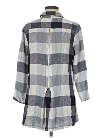 Soft Surroundings 3/4 Sleeve Button-Down Shirt (view 2)
