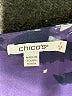Chico's Purple 3/4 Sleeve Top Size Med (1) - photo 7