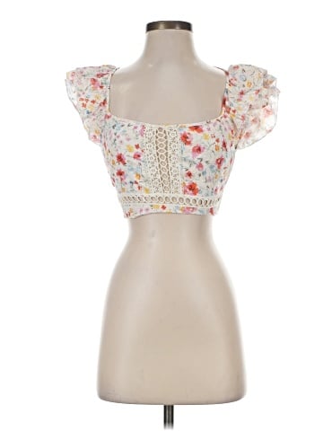 Altar'd State Short Sleeve Blouse (view 1)