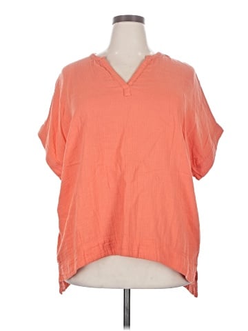 L.L.Bean Short Sleeve Blouse (view 1)