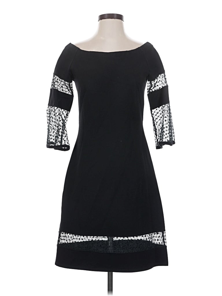 Pre-owned Assorted Brands Cocktail Dress In Black