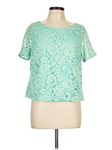 Banana Republic Factory Store Short Sleeve Blouse (view 1)