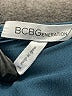 BCBGeneration 100% Polyester Solid Teal Cocktail Dress Size XS - photo 4