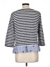 Talbots Blue 3/4 Sleeve Top Size L - photo 2