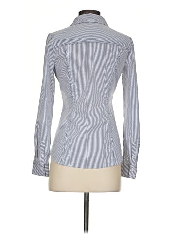 White House Black Market Long Sleeve Button-Down Shirt (view 2)