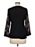 Chico's Black Long Sleeve Blouse Size M - photo 2