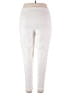 Bill Blass Solid White Active Pants Size 18 - photo 2