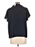 Counterparts Black Short Sleeve Blouse Size L - photo 2