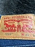 Levi's Chevron-herringbone Blue Jeans Size 33 waist - photo 4