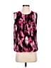 Calvin Klein 100% Polyester Pink Sleeveless Blouse Size S - photo 1