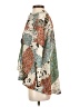 I.C. By Connie K 100% Polyester Print Multi Color Ivory Blazer Size S - photo 5