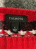 Talbots Argyle Red Pullover Sweater Size L - photo 7