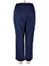 Le Suit Houndstooth Blue Casual Pants Size 18 - photo 2
