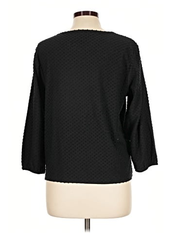 J.Crew Factory Store 3/4 Sleeve Blouse (view 2)