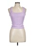 Justify Purple Sleeveless Top Size L - photo 1
