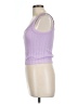 Justify Purple Sleeveless Top Size L - photo 5