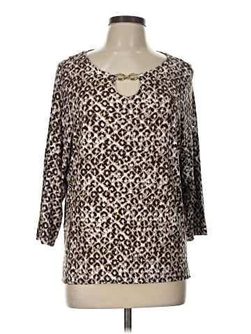 Cathy Daniels 3/4 Sleeve Blouse (view 1)
