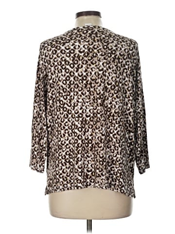 Cathy Daniels 3/4 Sleeve Blouse (view 2)