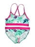 Lands' End Tropical Green Two Piece Swimsuit Size 8 - photo 1