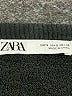 Zara Metallic Black Turtleneck Sweater Size S - photo 7