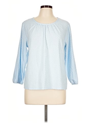 J.Crew Factory Store 3/4 Sleeve Blouse (view 1)