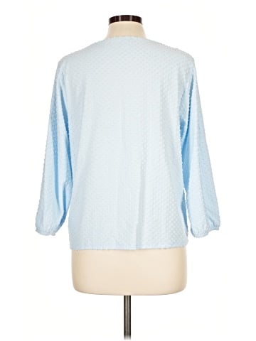J.Crew Factory Store 3/4 Sleeve Blouse (view 2)