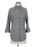 Gretchen Scott Designs Houndstooth Gray 3/4 Sleeve Blouse Size S - photo 1